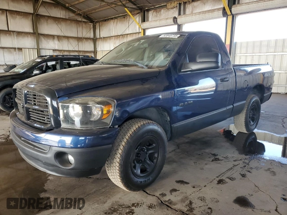 2008 Dodge 1500 ST with VIN 1D7HA16KX8J204749, listed as a Copart auction lot 53545735 with 185,592 mi miles and Clean Title. Bid and sale history available at DreamBid. Image 1.