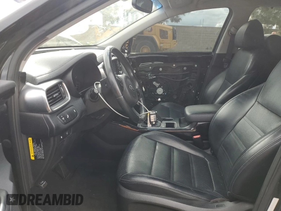 2018 Kia Sorento EX with VIN 5XYPH4A55JG339177, listed as a Copart auction lot 48930175 with 66,696 mi miles and Salvage Title. Bid and sale history available at DreamBid. Image 7.