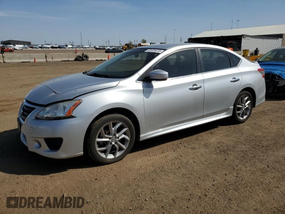 2014 Nissan Sentra SR with VIN 3N1AB7APXEY313737, listed as a Copart auction lot 52526415 with 108,271 mi miles and Clean title. Bid and sale history available at DreamBid. Image 1.