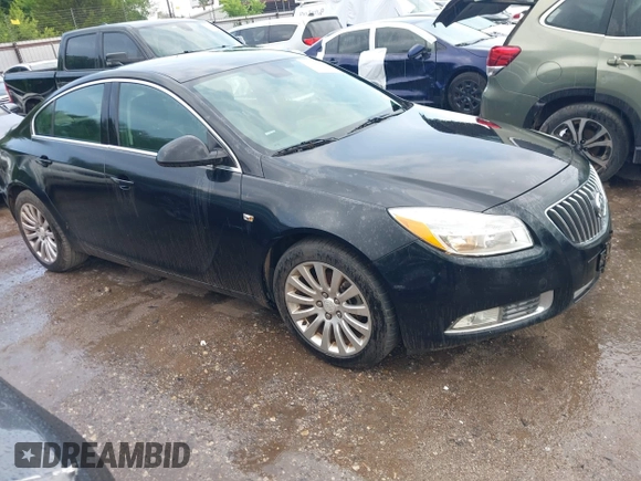 2011 Buick Regal CXL RL1 with VIN W04GN5EC7B1122460, listed as a IAAI auction lot 42387565 with 96,679 mi miles and . Bid and sale history available at DreamBid. Image 1.