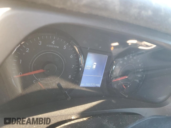 2016 Toyota Sienna L with VIN 5TDZK3DC5GS717508, listed as a Copart auction lot 42339125 with 166,936 mi miles and Salvage title. Bid and sale history available at DreamBid. Image 9.