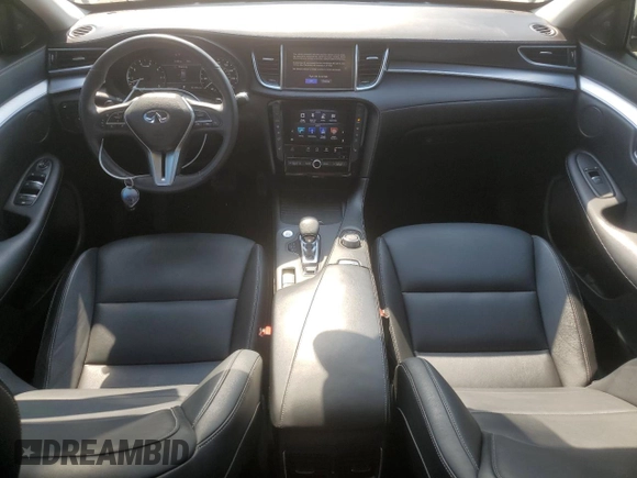 2019 Infiniti QX50 LUXE with VIN 3PCAJ5M16KF148482, listed as a Copart auction lot 53559165 with 69,307 mi miles and Salvage Title. Bid and sale history available at carsss.com. Image 8.