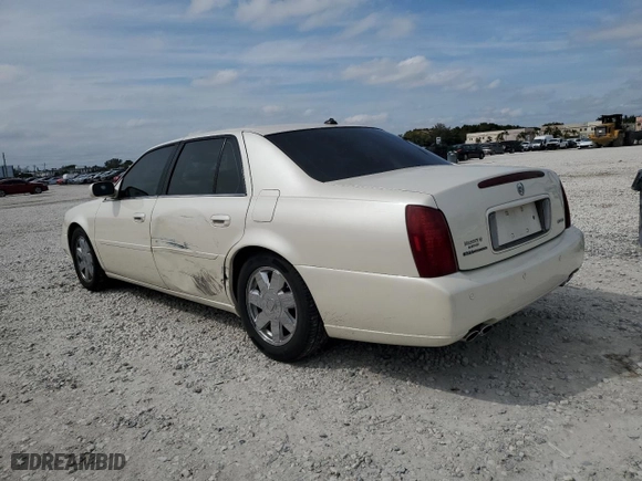 2003 Cadillac DeVille DTS with VIN 1G6KF57973U204531, listed as a Copart auction lot 45712115 with 107,737 mi miles and Salvage Title. Bid and sale history available at carsss.com. Image 2.