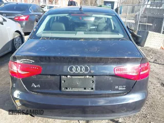 2013 Audi A4 Premium Plus with VIN WAUFFAFL7DN041344, listed as a IAAI auction lot 41194184 with 106,187 mi miles. Bid and sale history available at carsss.com. Image 17.