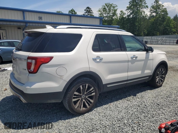 2016 Ford Explorer Platinum с VIN 1FM5K8HT7GGC64228, выставлен на аукционе Copart как лот 56554555 с пробегом 95 315 миль миль и Списание • Salvage title. История ставок и продаж доступна на DreamBid. Изображение 3.