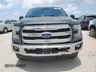 2015 Ford F-150 XL with VIN 1FTEW1CFXFFA53238, listed as a Copart auction lot 61612925 with 120,315 mi miles and Salvage title. Bid and sale history available at DreamBid. Image 5.