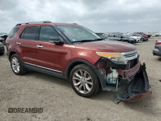 2014 Ford Explorer XLT with VIN 1FM5K7D80EGB78364, listed as a Copart auction lot 51702555 with 181,752 mi miles and Salvage Title. Bid and sale history available at carsss.com. Image 4.