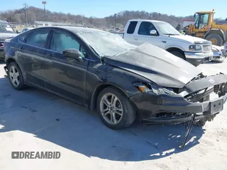 2018 Ford Fusion SE with VIN 3FA6P0HD6JR158119, listed as a IAAI auction lot 41662297 with 1 mi miles. Bid and sale history available at carsss.com. Image 1.