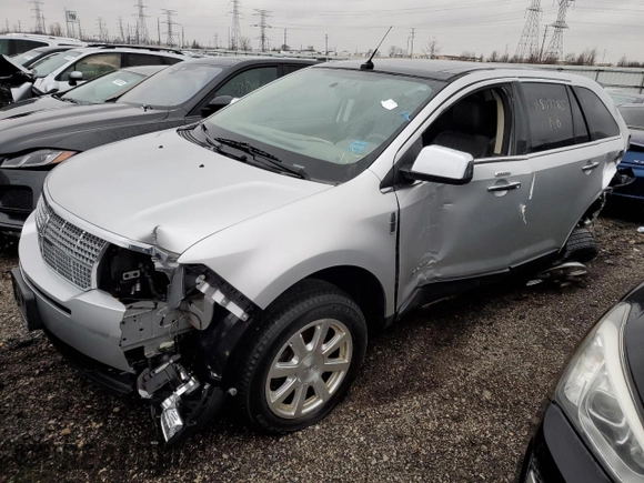 2010 Lincoln MKX with VIN 2LMDJ8JC2ABJ34580, listed as a Copart auction lot 88117285 with 0 mi miles and Salvage Title. Bid and sale history available at carsss.com. Image 1.