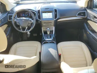 2018 Ford Edge SEL with VIN 2FMPK3J9XJBC51207, listed as a Copart auction lot 75321744 with 54,165 mi miles and Salvage Title. Bid and sale history available at carsss.com. Image 8.