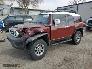 2011 Toyota FJ Cruiser with VIN JTEBU4BF1BK112606, listed as a Copart auction lot 48828315 with 98,719 mi miles and Salvage Title. Bid and sale history available at carsss.com. Image 1.