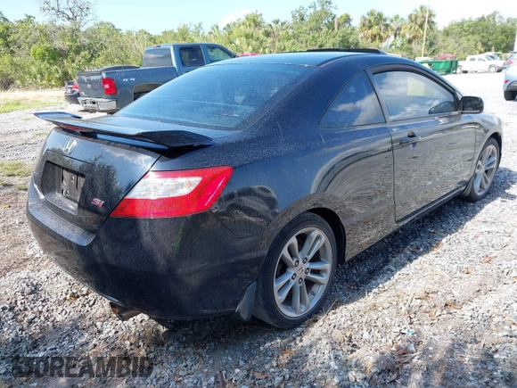 2007 Honda Civic Si with VIN 2HGFG21517H707515, listed as a IAAI auction lot 42196120 with 128,354 mi miles and . Bid and sale history available at DreamBid. Image 4.