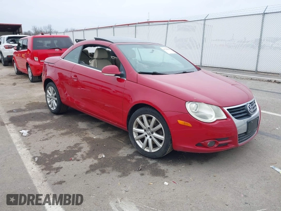 2008 Volkswagen Eos Turbo с VIN WVWBA71F88V050967, выставлен на аукционе IAAI как лот 41720844 с пробегом 137 819 миль миль и . История ставок и продаж доступна на DreamBid. Изображение 1.