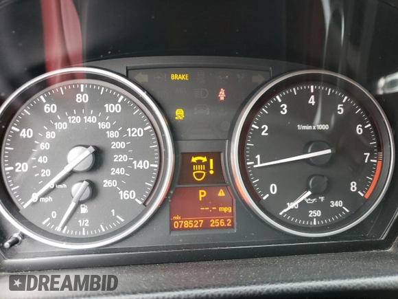 2012 BMW 3 Series 328i with VIN WBAKE5C51CE756035, listed as a Copart auction lot 44939354 with 78,527 mi miles and Salvage Title. Bid and sale history available at carsss.com. Image 9.