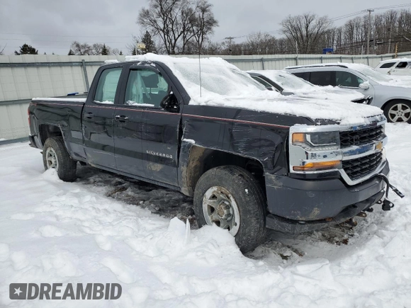 2017 Chevrolet Silverado 1500 Work Truck with VIN 1GCVKNEH1HZ285195, listed as a Copart auction lot 43771695 with 129,135 mi miles and Salvage Title. Bid and sale history available at carsss.com. Image 4.