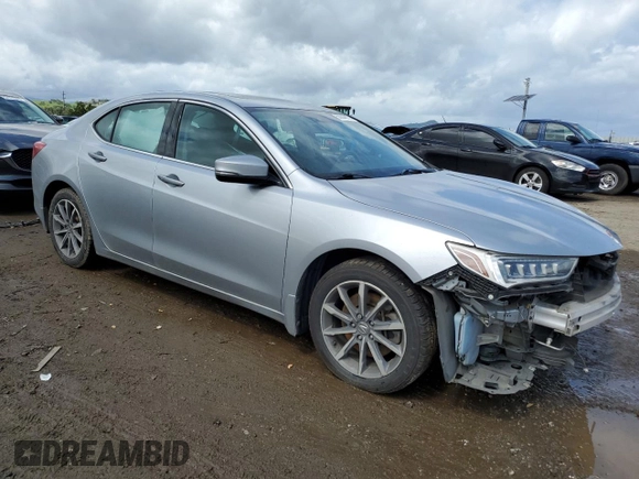 2018 Acura TLX Technology with VIN 19UUB1F58JA008350, listed as a Copart auction lot 50944675 with 149,576 mi miles and Salvage Title. Bid and sale history available at DreamBid. Image 4.