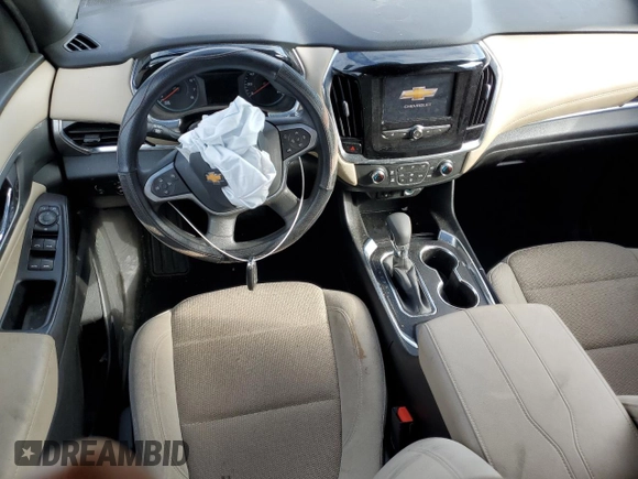 2022 Chevrolet Traverse LS with VIN 1GNEVFKW2NJ154441, listed as a Copart auction lot 78128824 with 37,215 mi miles and Salvage Title. Bid and sale history available at carsss.com. Image 8.