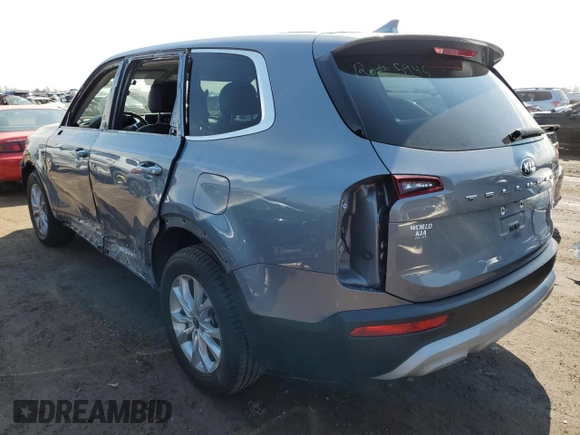2020 Kia Telluride LX z VIN 5XYP24HC1LG015751, wystawiony jako Copart lot #50350765 z przebiegiem 108 842 mil mil oraz Szkoda całkowita • Salvage title. Historia ofert i sprzedaży dostępna na DreamBid. Obrazek 2.