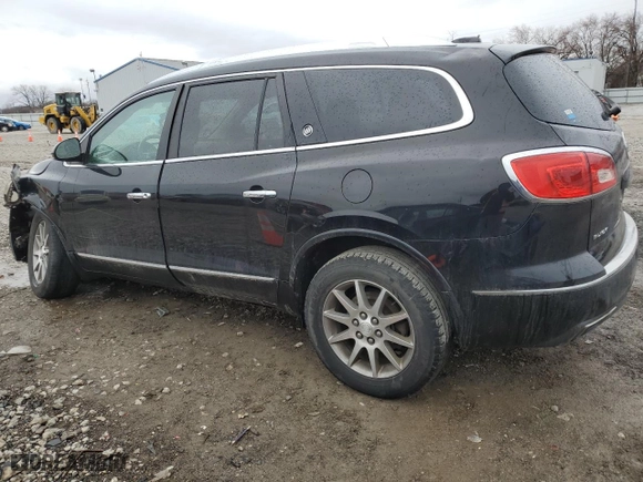 2017 Buick Enclave Leather with VIN 5GAKVBKD2HJ124767, listed as a Copart auction lot 47543205 with 168,360 mi miles and Salvage Title. Bid and sale history available at carsss.com. Image 2.