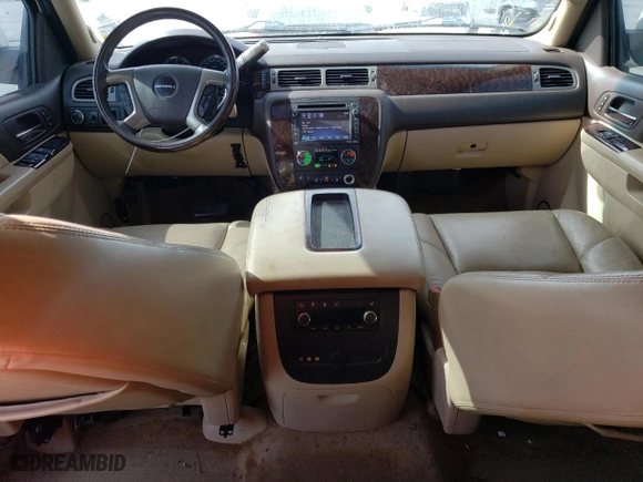 2012 GMC Yukon Denali with VIN 1GKS1EEF6CR159772, listed as a Copart auction lot 44617895 with 160,686 mi miles and Salvage Title. Bid and sale history available at carsss.com. Image 8.