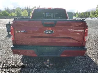 2017 Ford F-150 XL with VIN 1FTEW1EP4HKE01681, listed as a Copart auction lot 57532195 with 95,882 mi miles and Salvage title. Bid and sale history available at DreamBid. Image 6.