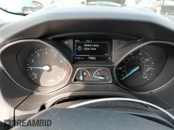 2016 Ford Focus SE with VIN 1FADP3F22GL358089, listed as a Copart auction lot 47478225 with 21,811 mi miles and Salvage Title. Bid and sale history available at carsss.com. Image 9.