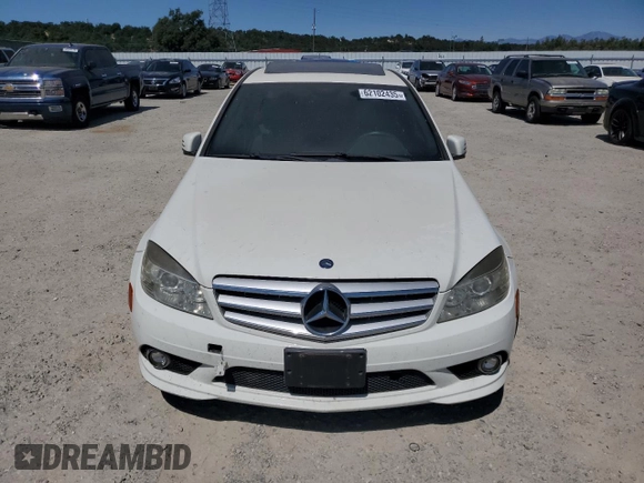 2010 Mercedes-Benz C 350 Sport with VIN WDDGF5GB9AR114616, listed as a Copart auction lot 62102435 with 186,707 mi miles and Clean title. Bid and sale history available at DreamBid. Image 5.