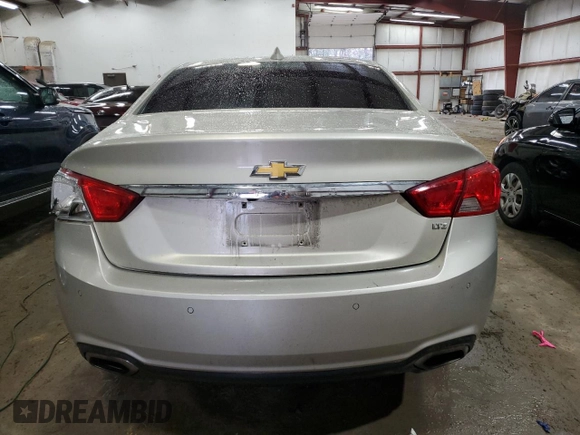 2015 Chevrolet Impala LTZ with VIN 2G1155SL6F9256449, listed as a Copart auction lot 42433495 with 209,688 mi miles and Salvage Title. Bid and sale history available at DreamBid. Image 6.