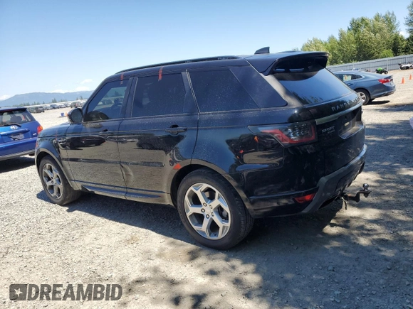 2018 Land Rover Range Rover Sport HSE with VIN SALWR2RK2JA192753, listed as a Copart auction lot 65050755 with 78,836 mi miles and Clean title. Bid and sale history available at DreamBid. Image 2.