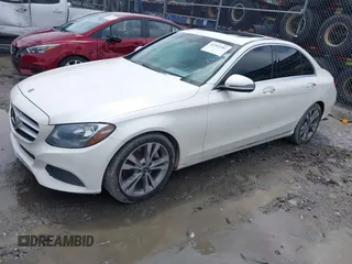 2018 Mercedes-Benz C 300 with VIN 55SWF4JB5JU250805, listed as a IAAI auction lot 42365382 with 48,347 mi miles and . Bid and sale history available at DreamBid. Image 2.