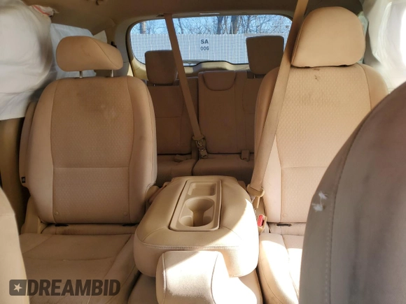 2016 Kia Sedona LX with VIN KNDMB5C12G6088151, listed as a Copart auction lot 89132135 with 139,590 mi miles and Salvage Title. Bid and sale history available at DreamBid. Image 10.