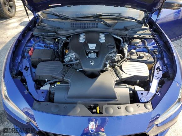 2019 Maserati Ghibli S Q4 GranSport with VIN ZAM57YTS8K1325825, listed as a Copart auction lot 46634975 with 30,854 mi miles and Salvage Title. Bid and sale history available at carsss.com. Image 11.