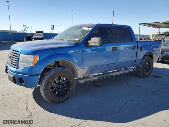 2014 Ford F-150 XL with VIN 1FTEW1CM3EKE56417, listed as a Copart auction lot 44120105 with 115,950 mi miles and Salvage Title. Bid and sale history available at carsss.com. Image 1.