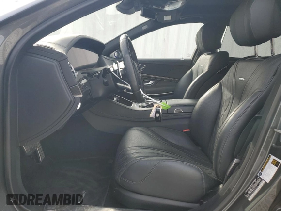 2018 Mercedes-Benz S 63 AMG with VIN WDDUG8JB8JA396370, listed as a Copart auction lot 81920304 with 41,713 mi miles and Salvage title. Bid and sale history available at DreamBid. Image 7.