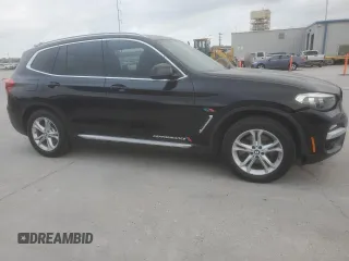 2019 BMW X3 sDrive30i with VIN 5UXTR7C59KLF28710, listed as a Copart auction lot 51424485 with 99,513 mi miles and Salvage Title. Bid and sale history available at DreamBid. Image 4.