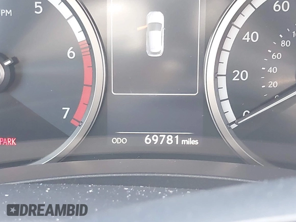 2019 Lexus NX with VIN JTJBARBZ0K2216750, listed as a IAAI auction lot 41922610 with 69,781 mi miles. Bid and sale history available at carsss.com. Image 7.