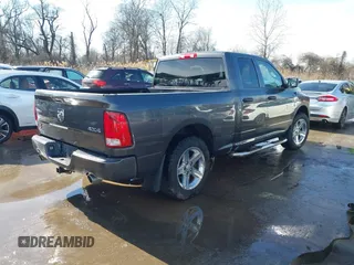 2018 Ram 1500 Tradesman with VIN 1C6RR7FT2JS208952, listed as a IAAI auction lot 41571537 with 116,709 mi miles and . Bid and sale history available at DreamBid. Image 4.