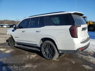 2023 GMC Yukon Denali Ultimate with VIN 1GKS2EKL6PR491207, listed as a Copart auction lot 42675175 with 25,213 mi miles and Salvage Title. Bid and sale history available at carsss.com. Image 2.