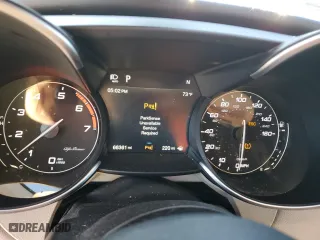 2019 Alfa Romeo Giulia Ti with VIN ZARFAMBN1K7601103, listed as a Copart auction lot 46832615 with 66,361 mi miles and Salvage Title. Bid and sale history available at carsss.com. Image 9.