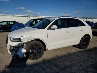 2015 Audi Q3 Premium Plus with VIN WA1EFCFS9FR004447, listed as a Copart auction lot 50505815 with 88,249 mi miles and Non repairable. Bid and sale history available at DreamBid. Image 1.