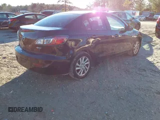 2012 Mazda 3 i Touring with VIN JM1BL1V74C1688756, listed as a IAAI auction lot 41421015 with 132,886 mi miles. Bid and sale history available at carsss.com. Image 4.