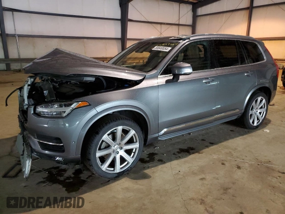 2017 Volvo XC90 Inscription with VIN YV4A22PL5H1146052, listed as a Copart auction lot 55849554 with 81,385 mi miles and Salvage Title. Bid and sale history available at carsss.com. Image 1.