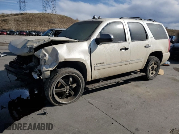 2009 Chevrolet Tahoe LTZ with VIN 1GNFK33059R217187, listed as a Copart auction lot 51563245 with 256,259 mi miles and Salvage title. Bid and sale history available at DreamBid. Image 1.