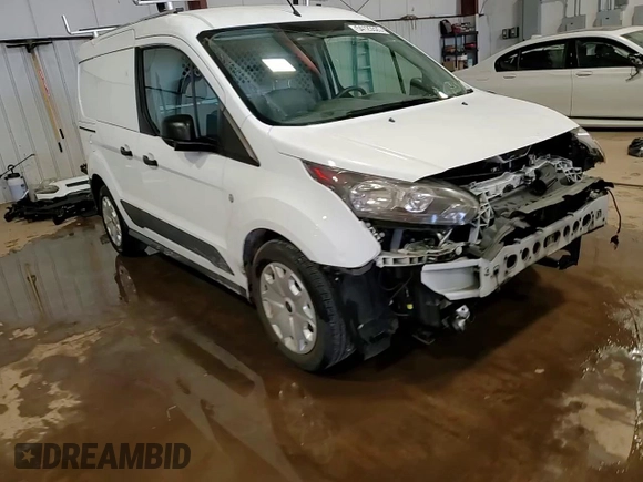2017 Ford Transit Connect XL with VIN NM0LS6E70H1293854, listed as a Copart auction lot 54123525 with 23,971 mi miles and Salvage title. Bid and sale history available at DreamBid. Image 14.