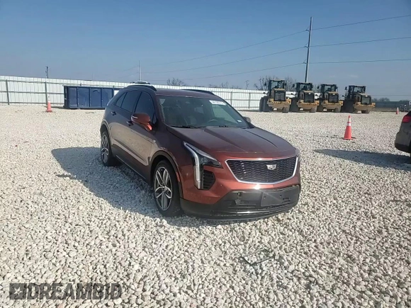 2021 Cadillac XT4 AWD Sport with VIN 1GYFZFR49MF042933, listed as a Copart auction lot 44150315 with 21,926 mi miles and Salvage title. Bid and sale history available at DreamBid. Image 12.