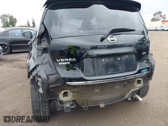 2015 Nissan Note SV with VIN 3N1CE2CP9FL428148, listed as a IAAI auction lot 41491538 with 83,549 mi miles and . Bid and sale history available at DreamBid. Image 6.