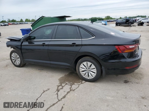 2019 Volkswagen Jetta S with VIN 3VWC57BU3KM066580, listed as a Copart auction lot 55295715 with 74,657 mi miles and Salvage title. Bid and sale history available at DreamBid. Image 2.