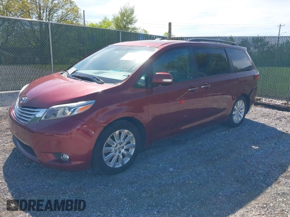 2015 Toyota Sienna XLE z VIN 5TDYK3DC4FS590924, wystawiony jako IAAI lot #42104086 z przebiegiem 209 280 mil mil oraz . Historia ofert i sprzedaży dostępna na DreamBid. Obrazek 17.