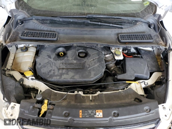 2015 Ford Escape Titanium with VIN 1FMCU0J95FUB46888, listed as a Copart auction lot 68542134 with Not Provided miles and Salvage Title. Bid and sale history available at DreamBid. Image 12.