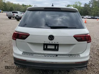 2024 Volkswagen Tiguan with VIN 3VVTB7AX3RM233619, listed as a Copart auction lot 51043355 with 1,002 mi miles and Salvage title. Bid and sale history available at DreamBid. Image 6.
